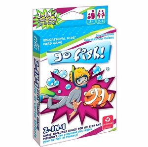 Cartamundi 1430 2 In 1 Card Game Go Fish & Memory 